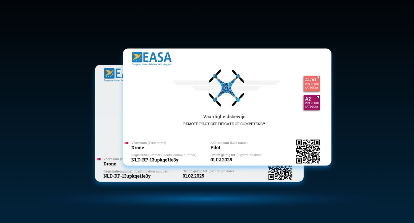 EU Dronebewijs (compleet)