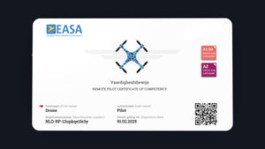 EU Dronebewijs certificaat 